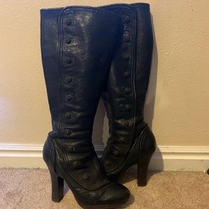 Frye Matilda Button Boots
